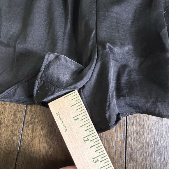 Sugar + Lips Black Lace Top Shorts Romper Jumpsuit Size Large NWT - Picture 5 of 9